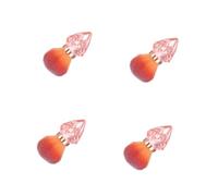 OATIPHO 4pcs Nail Dust Brush Soft Bristles Powder Applicator for Manicure and Makeup Blush Brush for Pressed Powder and Loose