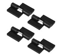 OATIPHO 4pcs Plastic Bathroom Partition Door Hinges with Smooth Operation and Easy Compatibility for Busy Public Facilities and Public Washrooms, Commercial Restroom Stall Hardware