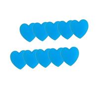 OATIPHO 5 Pairs Silicone Heart Shaped Glasses Ear Hooks Non Slip Comfortable Retainers for Adults and Blue Flexible Slip Ear Grips for Eyeglasses Sunglasses Reading Glasses