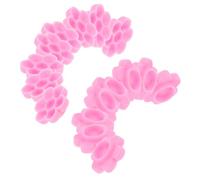 OATIPHO 500pcs Lash Glue Cups Disposable Lash Applicator Tool for Eyelash Extensions Precise Glue Control and Reusable Holder for Volume Beauty Salon and Home Use