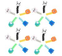 OATIPHO 50pcs Cartoon Animal Cord Protectors Charger Cable Protectors Dinosaur, Panda, Cat, Star, and Bear Designs, USB Charging Cable Buddies for Phone and Earphone Wire Random Color