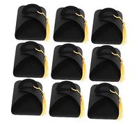 OATIPHO 50Pcs Graduation Treat Boxes Doctoral Cap Candy Holders with Tassels for Graduation Parties Table Centerpieces and Party Favors Black Mortarboard Design