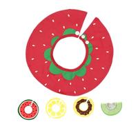 OATIPHO 5pcs Boy Bibs Cotton Absorbent Newborn Bandana Drool Bibs Soft Breathable Saliva Wipes for Home Feeding with Cartoon Patterns