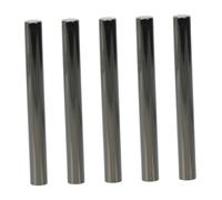 OATIPHO 5pcs Metal Nail Art Pen Caps 8mm Sealed Opaque Protective Covers for Manicure Brushes Nail Technician Use