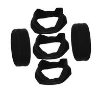 OATIPHO 5pcs Sports Headbands Set Moisture Wicking Elastic Sweatbands for Boys Breathable Hairbands for Football Soccer Athletic Activities Youth