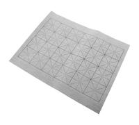 OATIPHO 6 Sheets Reusable Water Writing Cloth 35x45cm Chinese Calligraphy Practice Mat with Grid Lines for Students Beginner Calligraphy Drawing and Painting Practice