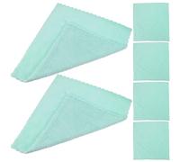 OATIPHO 6Pcs Coral Fleece Face Washing Towels Super Absorbent Soft Hand Towels for Bathroom Use Gentle Exfoliating Washcloths Suitable for Home