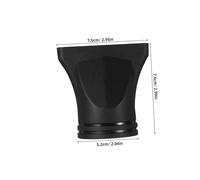 OATIPHO 6pcs Hair Dryer Expansion Nozzle Heat Resistant Plastic Concentrator Attachments for Salon and Barber Styling Focused Airflow for Quick Drying and Sleek Hair Finish