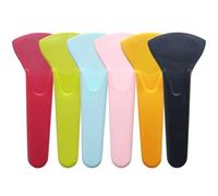 OATIPHO 6pcs Magnetic Scissor Covers Set for Kitchen Shears and Hair Cutting Tools with Protective Magnetic Holder for Fridge, Multi-color Safety Cases, Suitable for Hairstylists and Home Use