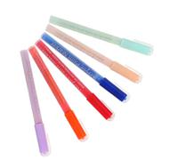 OATIPHO 6Pcs Nail Art Pens Durable Manicure Markers for Easy Precision Portable Design for Go Artists Smooth Ink Flow for Intricate Patterns for DIY Nail Salon Use