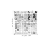 OATIPHO 6pcs Silver Mirror Sequin Wall Backdrop Panels for Party Decoration Shimmer Glitter Background Wall Hanging Disco Theme Decorative for Events