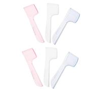 OATIPHO 6pcs Soft Toothbrush Head Covers Durable Plastic Caps for Travel School Camping Family Use Stylish Dustproof Protector Compatible with Electric Toothbrush Heads