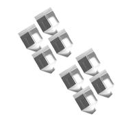 OATIPHO 8 Pcs Triangular Prism Optical Glass Teaching Prism for Accurate Analysis Multifunction Reflector for Laboratory Classroom,