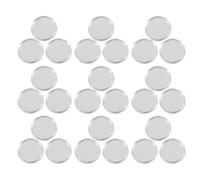OATIPHO 80pcs Plastic Coin Holders Round Mini Coin Capsules 25x2.5mm Small Single Storage Cases for Collection and Organization