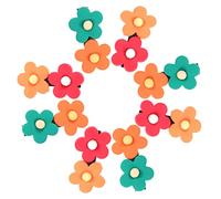OATIPHO 8Pcs Flower Hair Clips for Small Decorative Hairpins Candy Colors Duck Bill Design for Everyday and Special Occasions for Thick Thin Hair