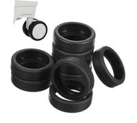 OATIPHO 8pcs Suitcase Wheel Protectors Luggage Wheel Cover Protector Covers Soft Silicone Luggage Protection