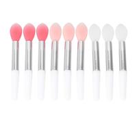 OATIPHO 9pcs Silicone Lip Brush Set Soft Head Lipstick Applicator for Makeup Portable Lip Mask Brush for Beauty Enthusiasts