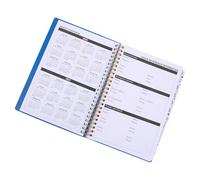 OATIPHO Academic Planner with Hard Cover and Twin-wire Binding Portable Monthly and Daily Organizer Notebook Weekly Goals and Appointment Scheduler for Students Teachers Professionals