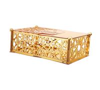 OATIPHO Acrylic Ramadan Candy Box Mubarak Celebration Treat Holder for Eid Parties Stylish Decorative Case for Sweets Desserts Sturdy Acrylic Design Enhances Festive Mood