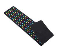 OATIPHO Acupuncture Foot Massage Mat with Pebble Stone Simulation Faux Pressure Point Foot Pad for Reflexology and Relief Portable and Easy to Clean Cushion for Home and Travel Use