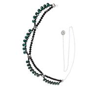 OATIPHO Adjustable Womens Rhinestone Coated Belt Waist Chain Stylish Dress Accessory Metal Bling Cowgirl Jewelry for Western Outfits