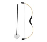 OATIPHO Adult Bow and Arrow Costume Set for Carnival and Halloween, Primitive Tribe Hunter Bow with Arrow Props, Valentine’s Day Cupid Party Accessory for Men and Women