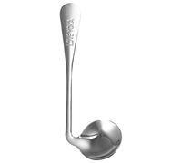 OATIPHO Angled Spoon for Self Feeding Ergonomic Design for Elderly Disabled Comfortable Grip Wrist Friendly for Daily Use Solid Foods Right Handed Aid Spoon