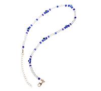 OATIPHO Beads Clavicle Chain Necklace Summer Jewelry for Birthday Beach Party Valentine Day Festivals Durable Stylish Multi Colored Design for Women and Teens