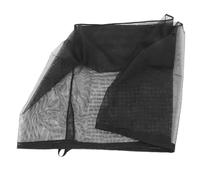 OATIPHO Black Mesh Air Conditioner Outdoor Unit Cover 80x80x90cm, Breathable Protective Sleeve for Central AC Units, Leaf and Debris Guard for Outdoor Air Conditioning