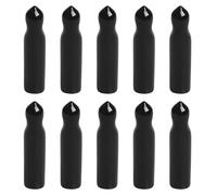 OATIPHO Bottle Pourer Covers, for Pourers Easy to Carry and Liquor Bottles 10pcs Black Rubber Dustproof Caps Wine Dispenser Accessories Suitable for Wine and Coffee Shops