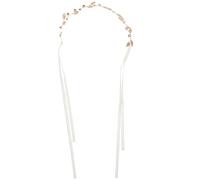 OATIPHO Bridal Headpiece with Elegant Leaf Design Wedding Bride Headband for Various Occasions Romantic Hair Accessory for Dinners Parties Ceremonies Luxurious Headdress for Garden Beach