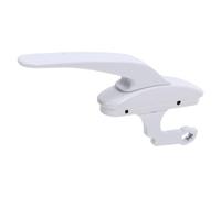 OATIPHO Casement Window Locking Handle White Heavy Duty Replacement Crank Handle for Sliding Casement Windows for Interior Exterior Use Upvc Compatible