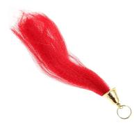 OATIPHO Chinese Sword Tassel for Martial Arts Swords with Red Fiber and Pure Copper Material Compact Design for Intense Training and DIY Crafts Accessory
