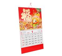 OATIPHO Chinese Year Wall Calendar Year Snake Traditional Lunar Calendar for Home Office Decor Artistic Design Strong Construction