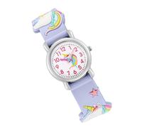 OATIPHO Creative Cartoon Boy Girl Watch Unicorn Design Practical Teaching Wristwatch for Girls for School Uniforms and Daily Wear