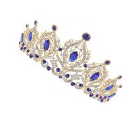 OATIPHO Crystal Crown Headband for Women Sparkling Bridal Tiara for Weddings Birthdays Pageants Dazzling Crystal Accessories for Brides Parties