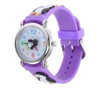 OATIPHO Cute Penguin and PVC Material Lightweight Stainless Steel with Waterproof Analog Display Large Dial Kids Watch for Boys and Girls Suitable for Daily and Outdoor Activities
