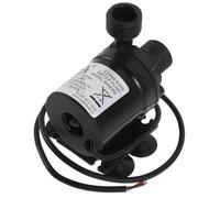 OATIPHO Dc24v Stainless Steel Shaft Mini Submersible Water Pump with Suction Cup, High Pressure Booster Pump for Hydroponic Systems, Aquariums, and Garden Water Features