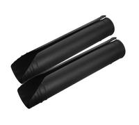 OATIPHO Dirt Bike Front Fork Cover Matte Plastic Shock Damping Protector Sleeve Front Fork Replacement Guard with Precision Fit for Mud and Debris Defense