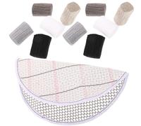 OATIPHO DIY Rug Making Kit Crochet Yarn and Latch Hook Yarn for Home Rug Crafting Includes and Round Blank Mesh Pad for Tufting and Needlework Projects