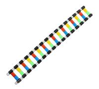 OATIPHO DNA Model Double Helix Structure Kit, Molecular Model for Science Teaching, Biology Classroom Supplies, Multi-Color, 15.74 x 2.24 x 0.78 Inches