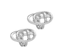 OATIPHO Elegant Zircon Bracelet for Women Delicate Fingernail Ring Rhinestone for Nail Art and Little Finger Decor