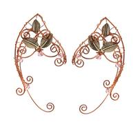 OATIPHO Elven Ear Cuff Alloy Non-piercing Ear Bone Clip Stylish Curvy for Women Comfortable Decorative Gift for Birthday Valentine Christmas