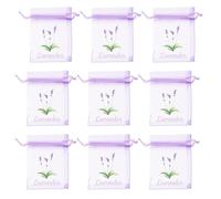 OATIPHO Empty Fabric 20pcs Convenient Sachet Drawstring with Lavender Bags Multipurpose Gauze Mesh Pouches Storage for Dried Flowers and Household Items, for Jewelry Pouches and Drawer