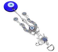 OATIPHO Evil Eye Bowknot Elephant Keychain Stylish Key for Bags Backpacks and Belts Lightweight Decorative Accessory Evil Eye Pendant for Home and Car Keys