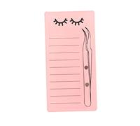 OATIPHO Eyelash Extension Display Board Lightweight Acrylic Lash Tray with Magnetic Holder for Tweezers Portable Eyelash Pallet for Beauty Salons Personal Use for Lash Extensions and