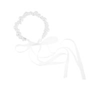 OATIPHO Faux Pearl Bridal Headband Elegant Wedding Hair Accessory for Women Versatile Styling for Ceremonies and Receptions Adds Glamour to Your Special Day