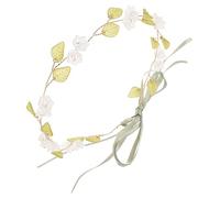 OATIPHO Flower Wreath Fairy Crown Bridal Leaf Hair Headband Alloy Hair Flowers Wedding Easy to Wear