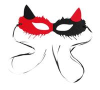 OATIPHO Fox for Women with Strap Half Face Halloween Party Eye Mask for Masquerade Wedding Prom and Ball Comfortable and Easy to Wear Party Fox Mask for Couples
