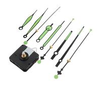 OATIPHO Glow Dark Clock Mechanism Kit Silent Movement 18 3 Clock Hands Battery Operated Replacement Suitable for Home Decor